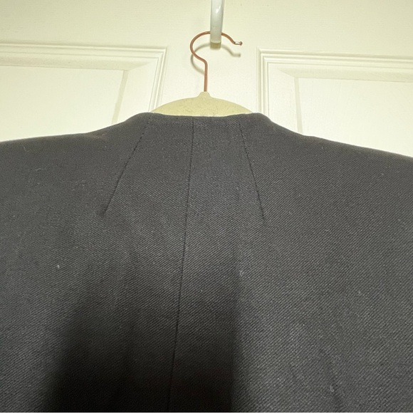 Madewell Classic Black Tribune Collarless Blazer Size 10 - Picture 6 of 11